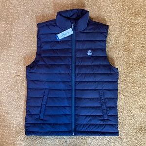 Original Penguin (black) quilted vest